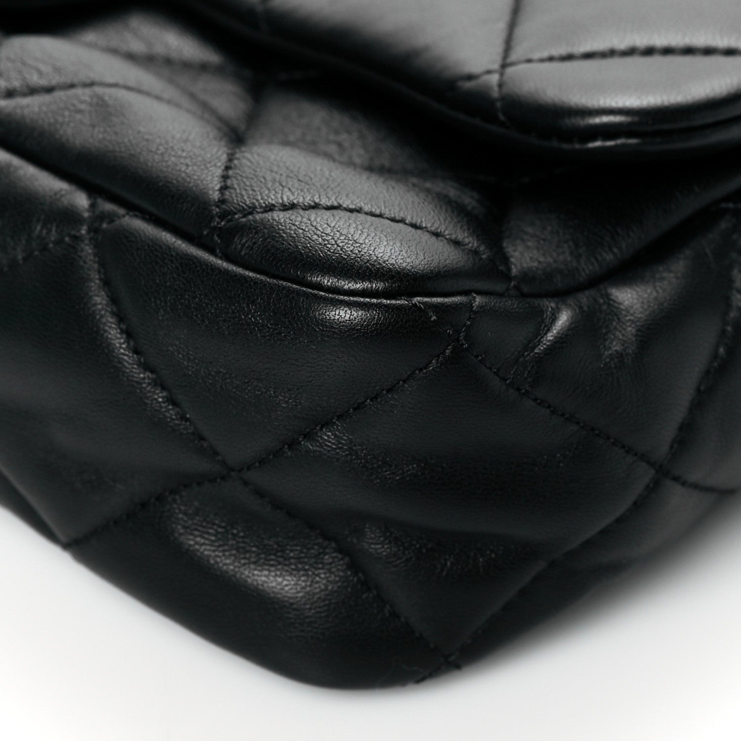 Chanel Lambskin Quilted Large CC Funky Town Flap Black 10 of 10