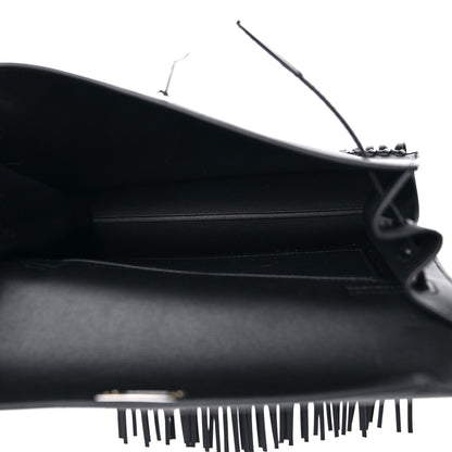 Hermes Swift Kelly Danse Anate Fringed Belt Bag Black 6 of 13