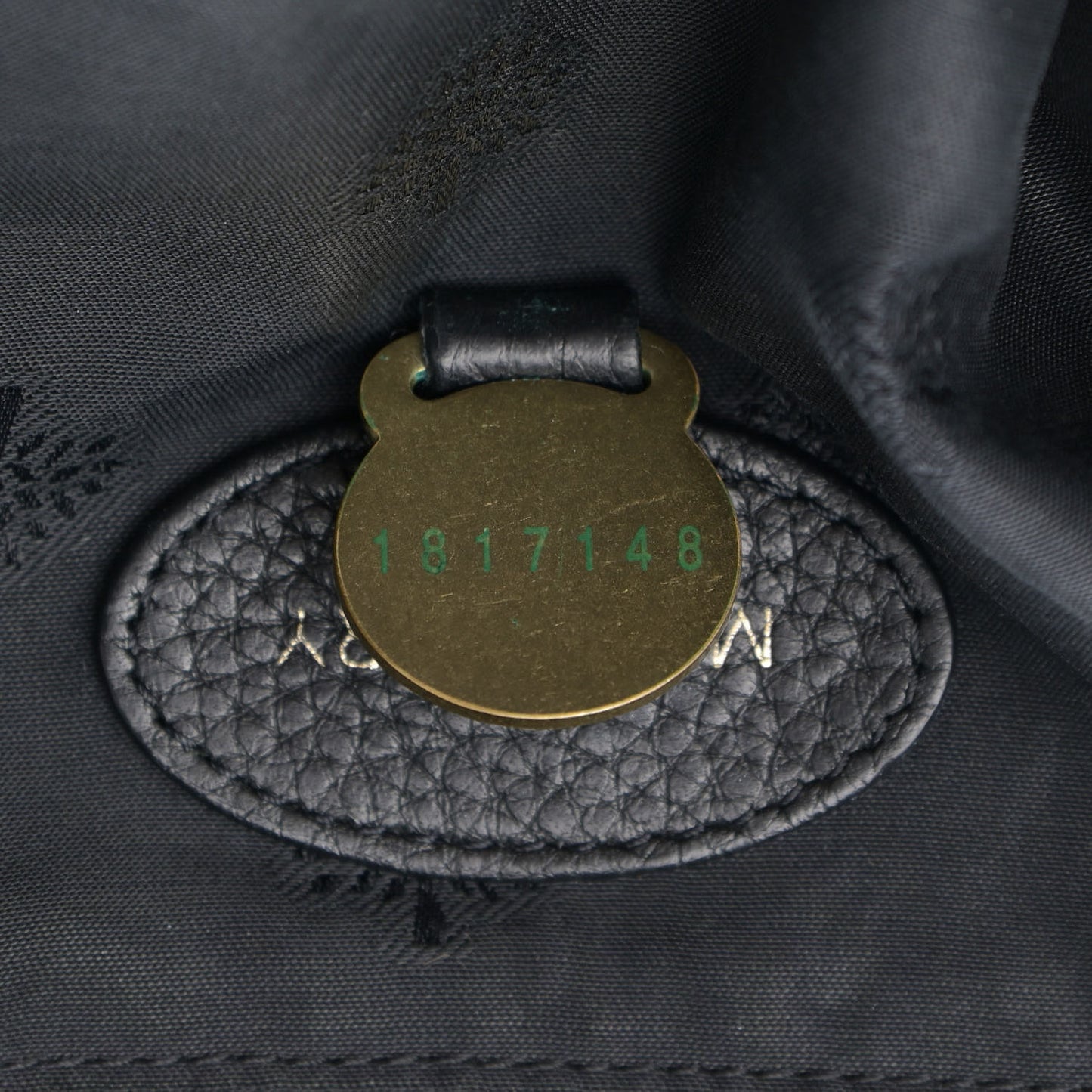 Pebbled Calfskin Effie Tote Black