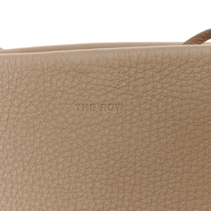 The Row Grained Calfskin Medium N/S Park Tote Dark Taupe 6 of 9