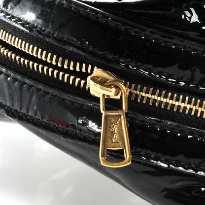 Saint Laurent Patent Croc Oversized Muse Black 14 of 14