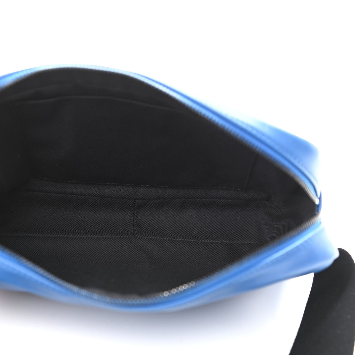 Nappa Intrecciato Belt Bag Bluette
