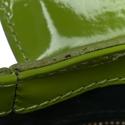 Burberry Patent Small Leigh Crossbody Bag Lemon Green 15 of 17