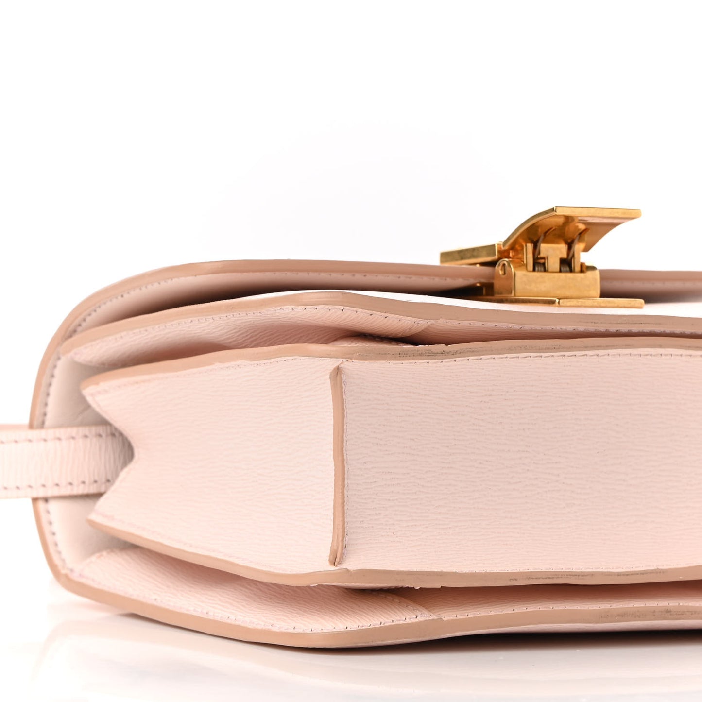 Liege Calfskin Small Classic Box Flap Bag Blush