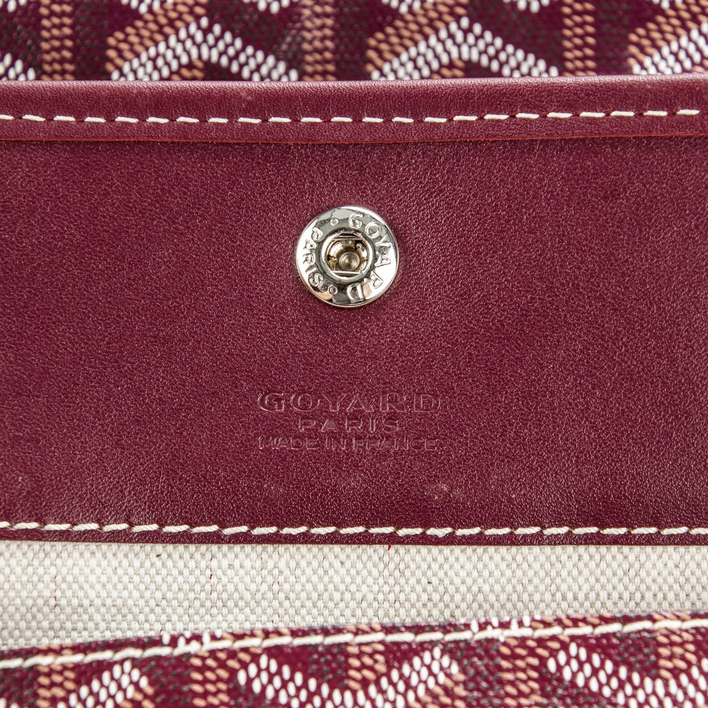 Goyardine Saint Louis GM Burgundy