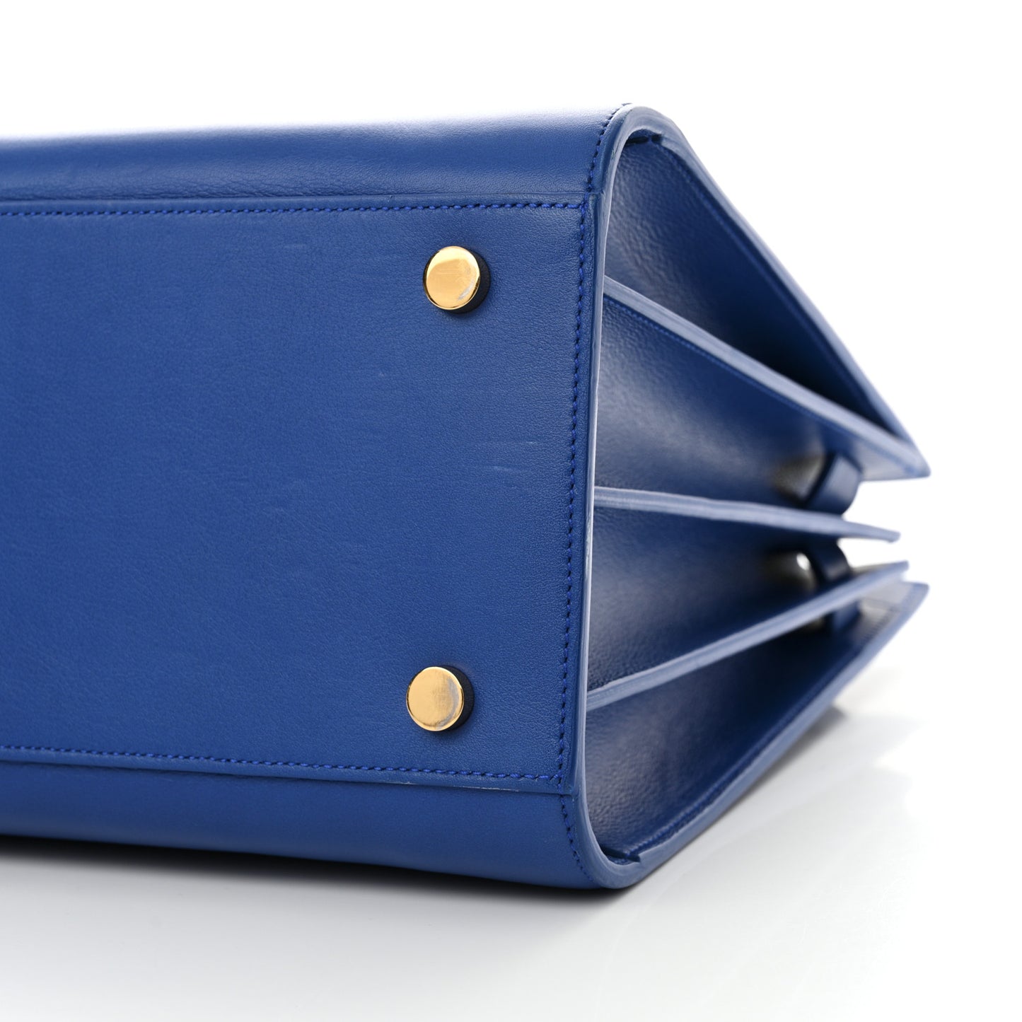 Calfskin Small Sac De Jour Royal Blue