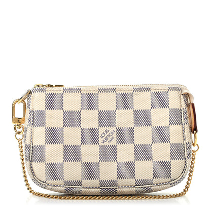 Louis Vuitton Damier Azur Mini Pochette Accessories 1 of 7