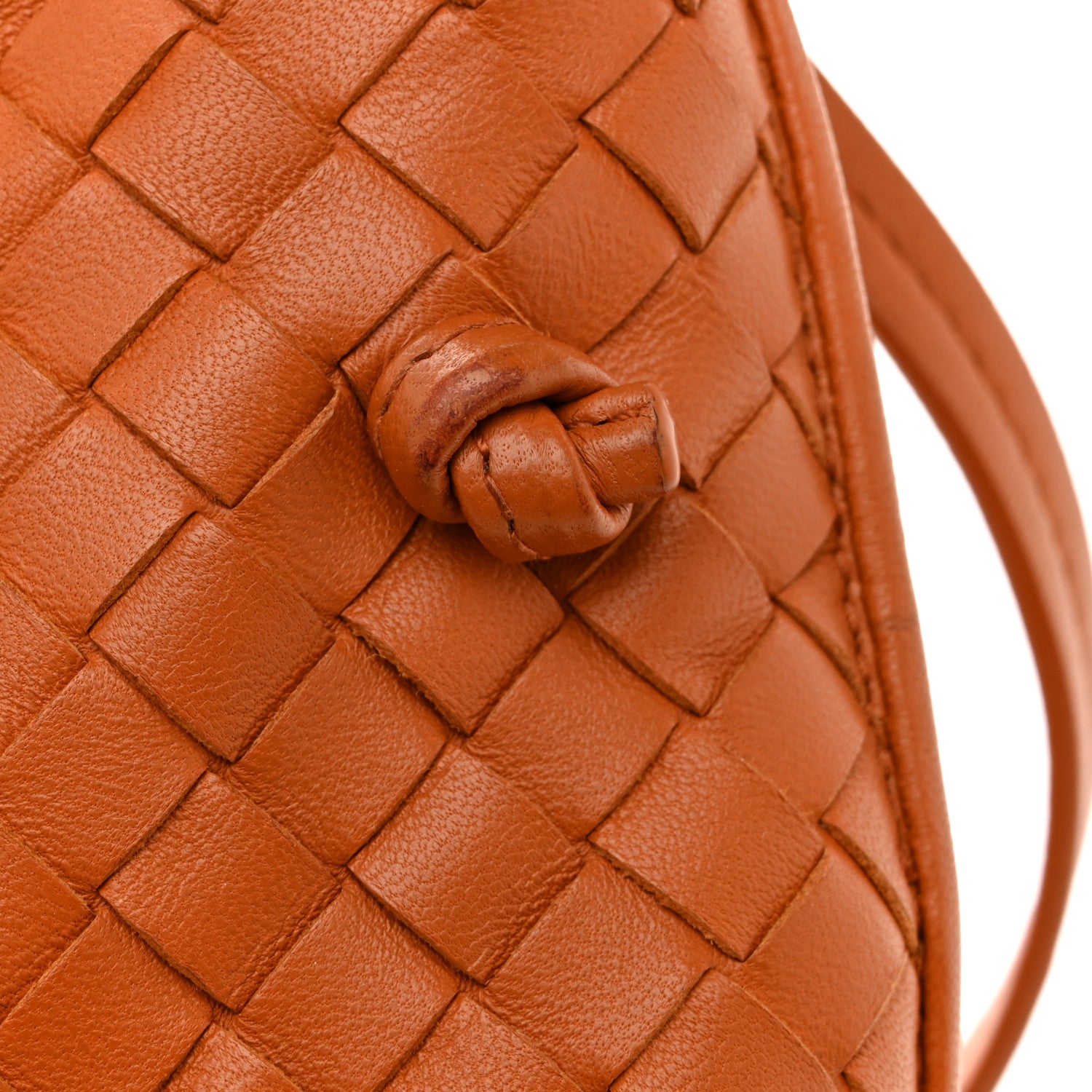 Bottega Veneta Nappa Intrecciato Nodini Crossbody Messenger Noce 13 of 16
