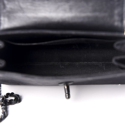 Chanel Nylon Mini Travel Accordion Flap Black 4 of 8