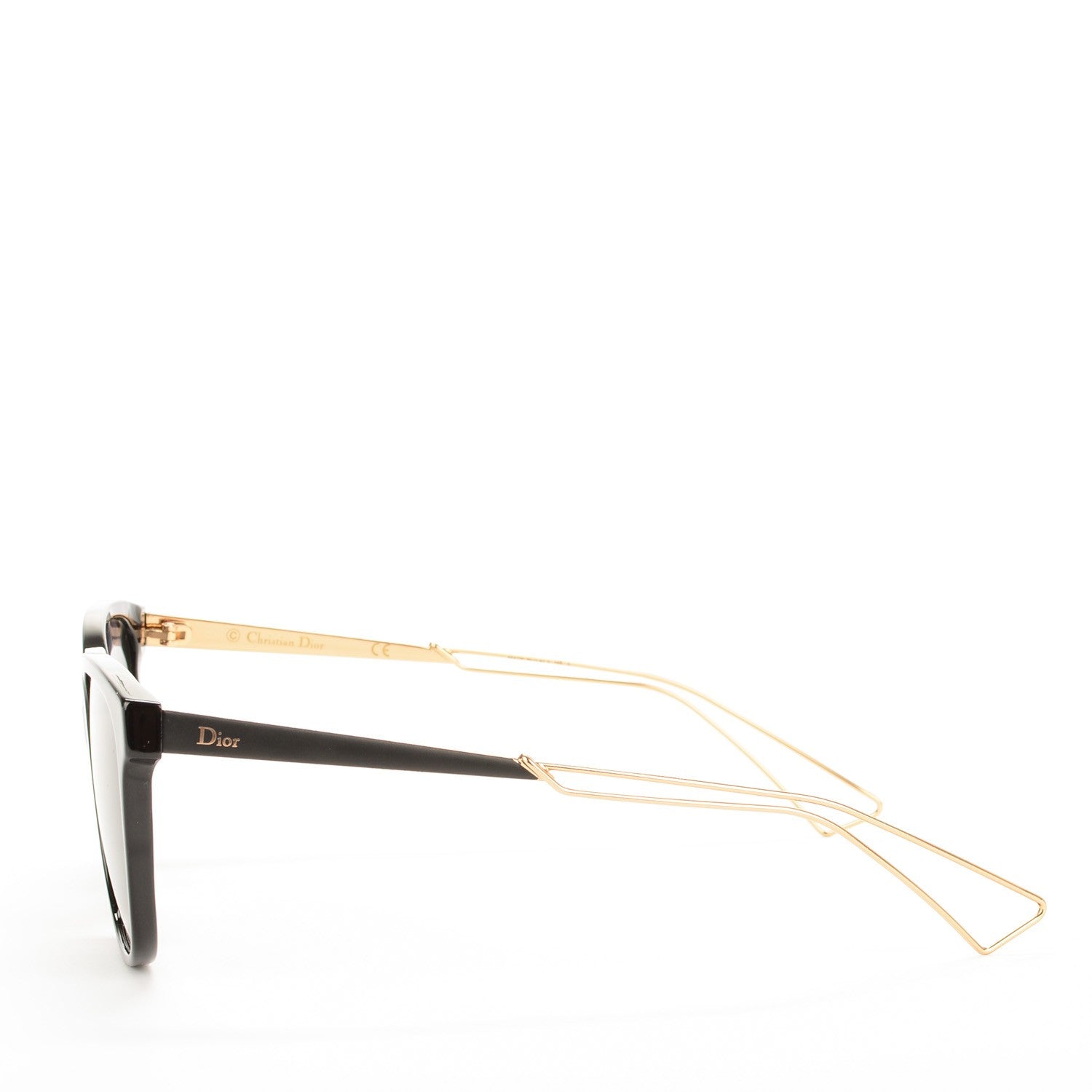 Christian Dior Confident 2 Sunglasses Black Rose Gold 2 of 8