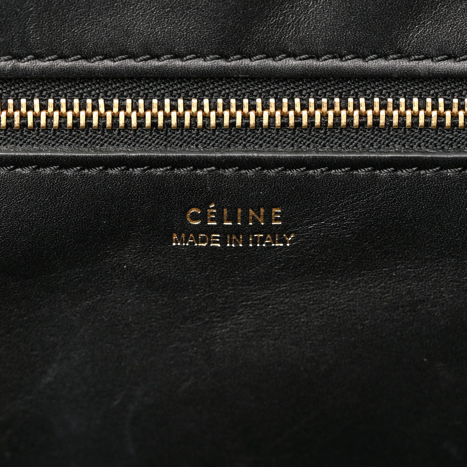 Celine Felt Calfskin Medium Tie Knot Tote Grey Black 6 of 19