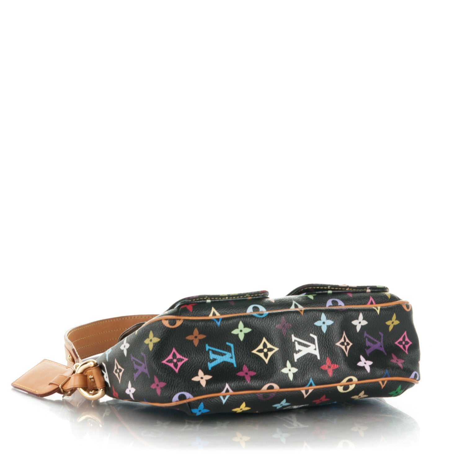 Louis Vuitton Monogram Multicolor Lodge PM Black 4 of 7