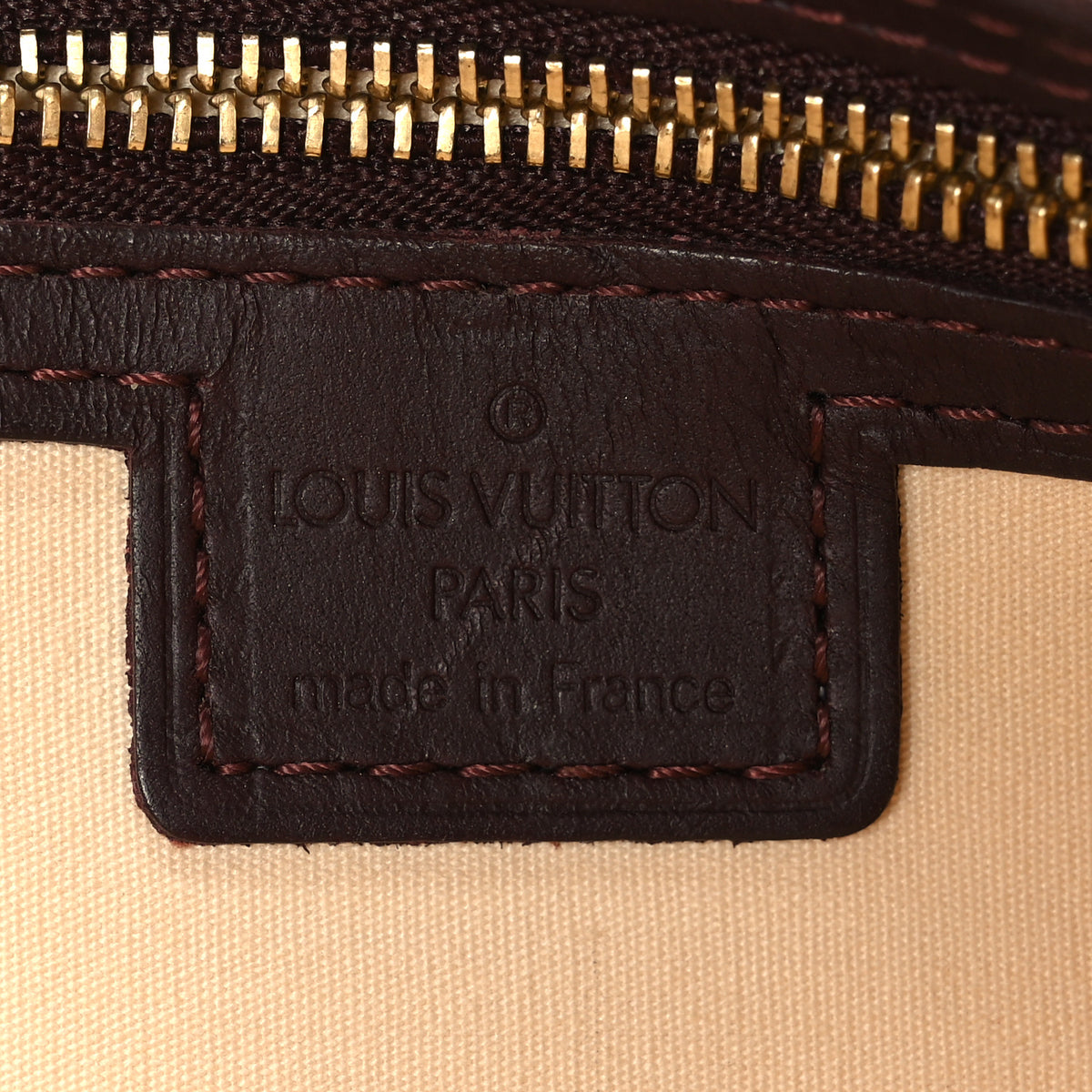 Mini Monogram Alma Long Cherry