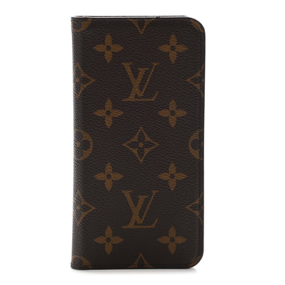 Louis Vuitton Monogram iPhone XR Folio Case 1 of 6