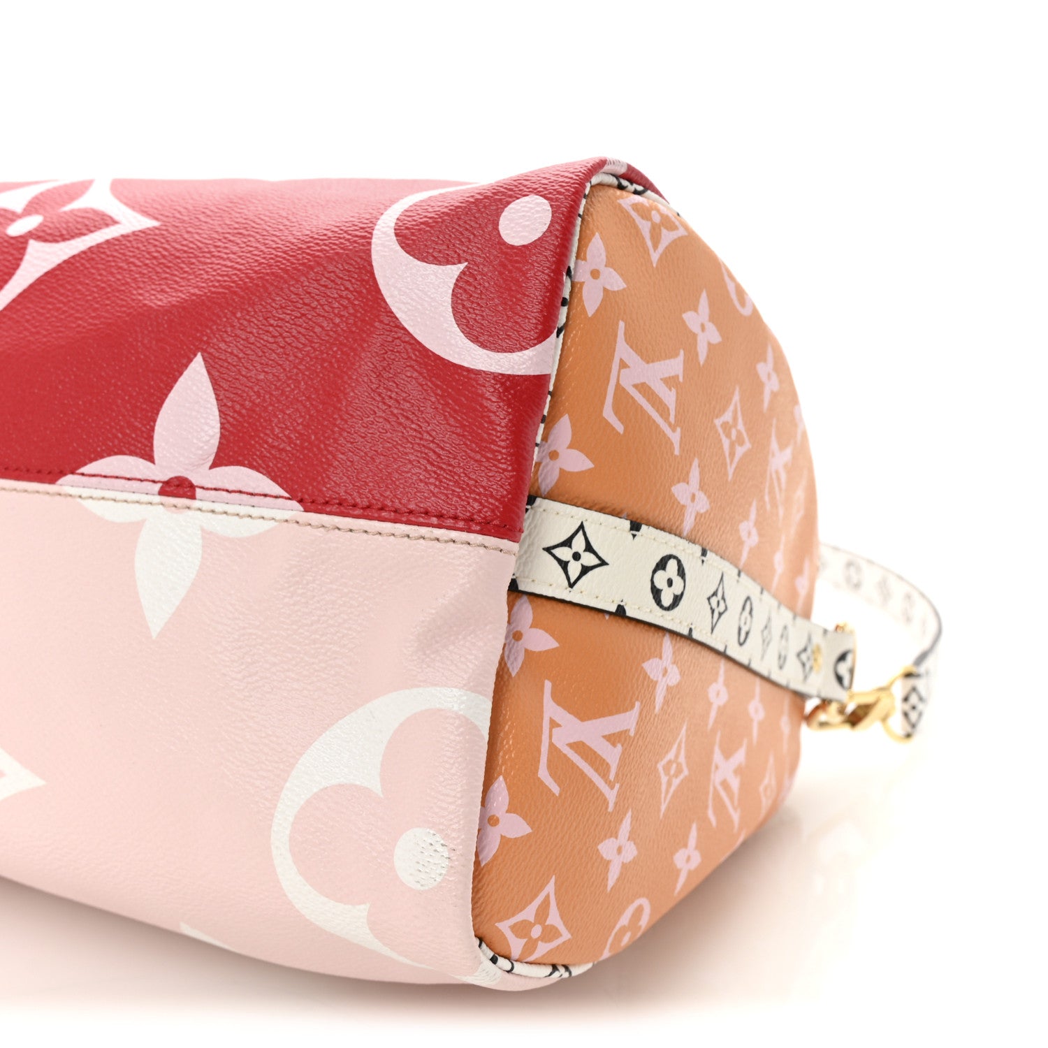 Louis Vuitton Monogram Giant Speedy Bandouliere 30 Rouge 9 of 9