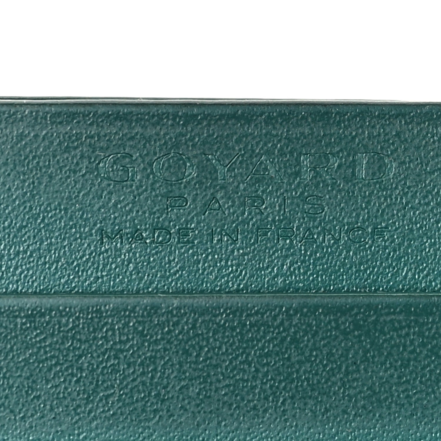 Goyard Goyardine Saint Sulpice Card Holder Green 6 of 6