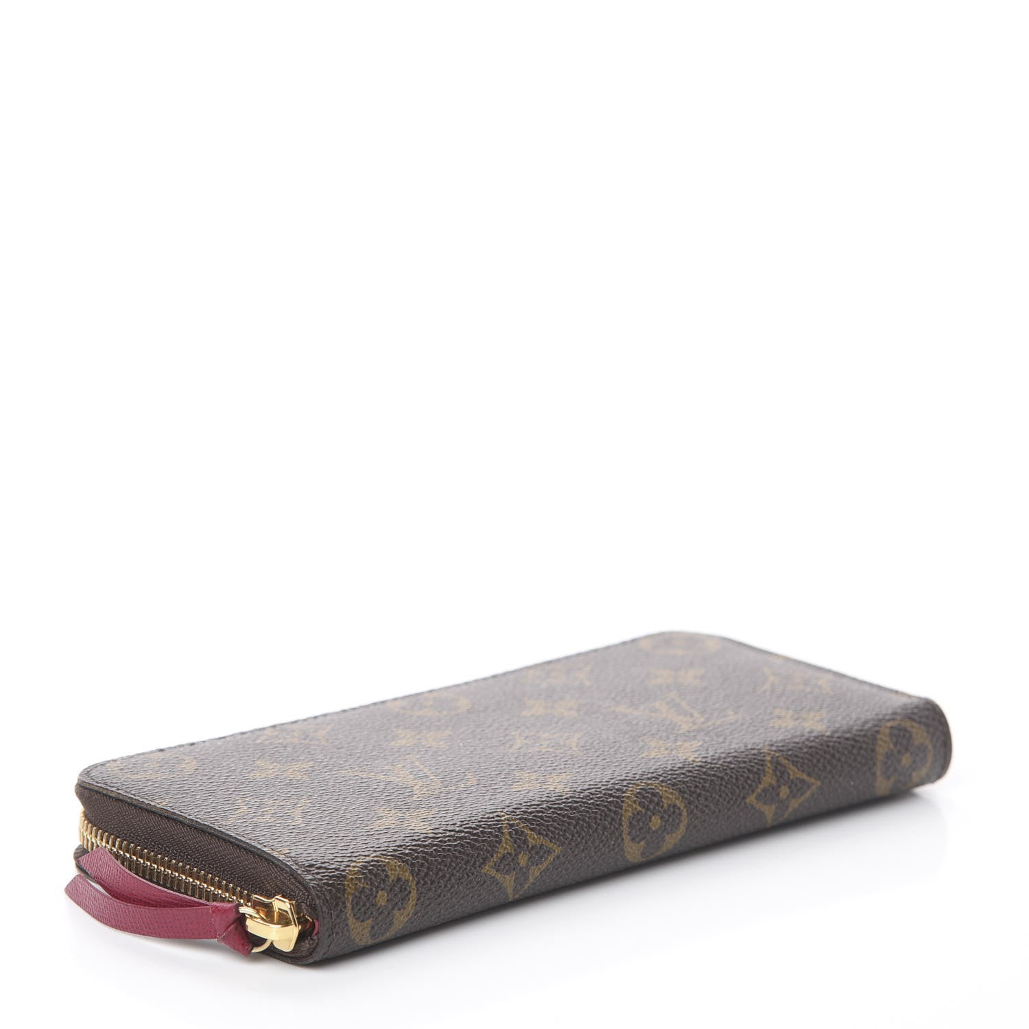 Louis Vuitton Monogram Clemence Wallet Fuchsia 3 of 5