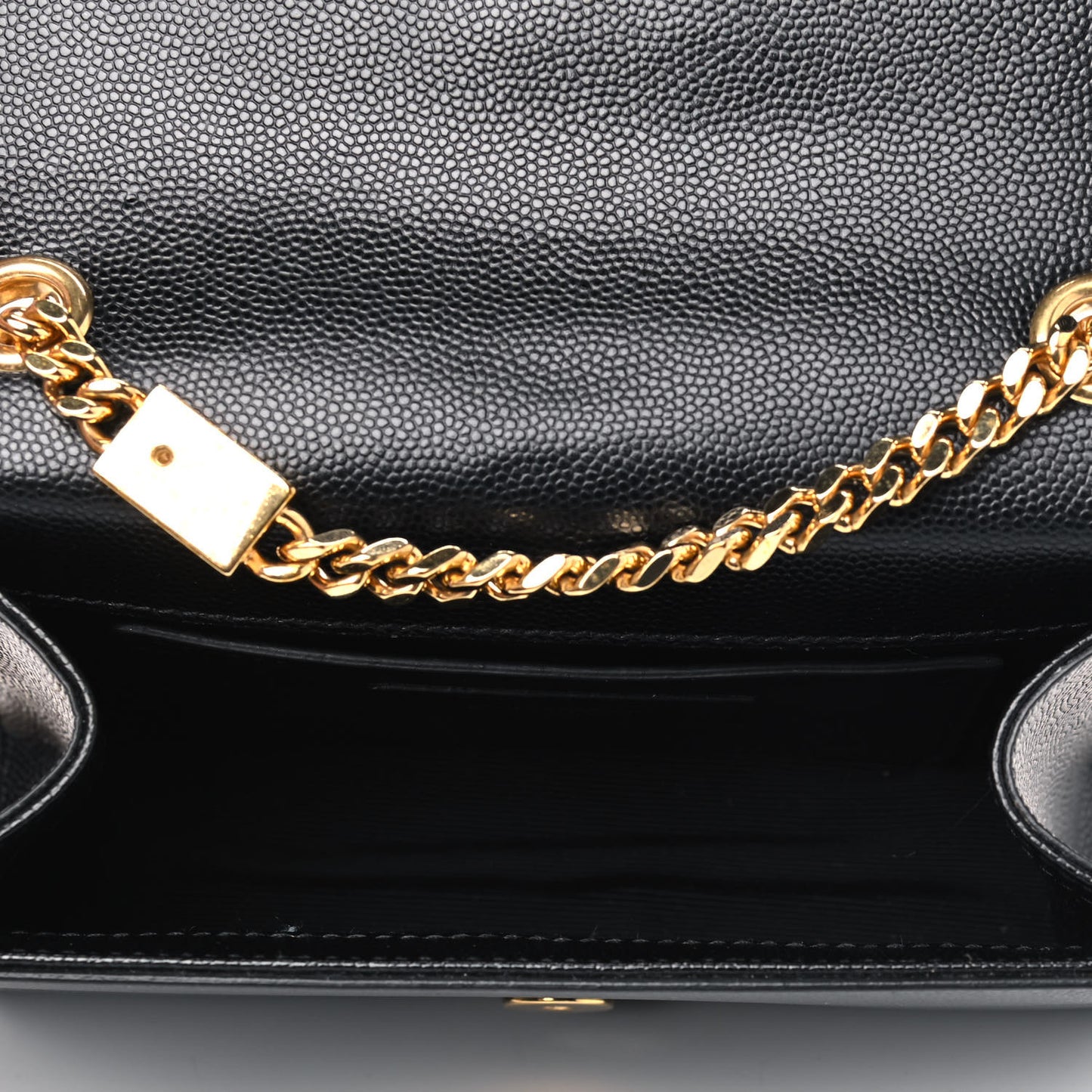 Grain De Poudre Small Monogram Kate Satchel Black