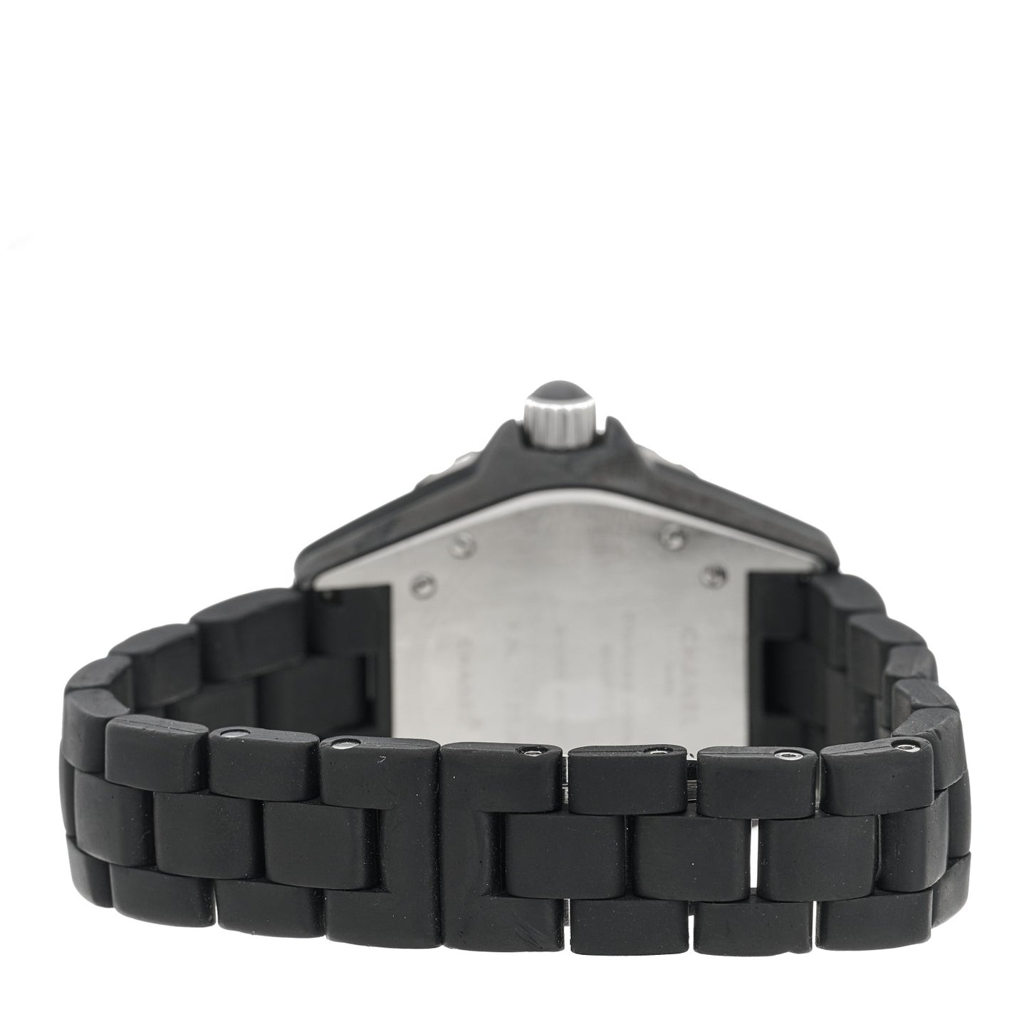 Stainless Steel Ceramic 33mm J12 Quartz Watch Black