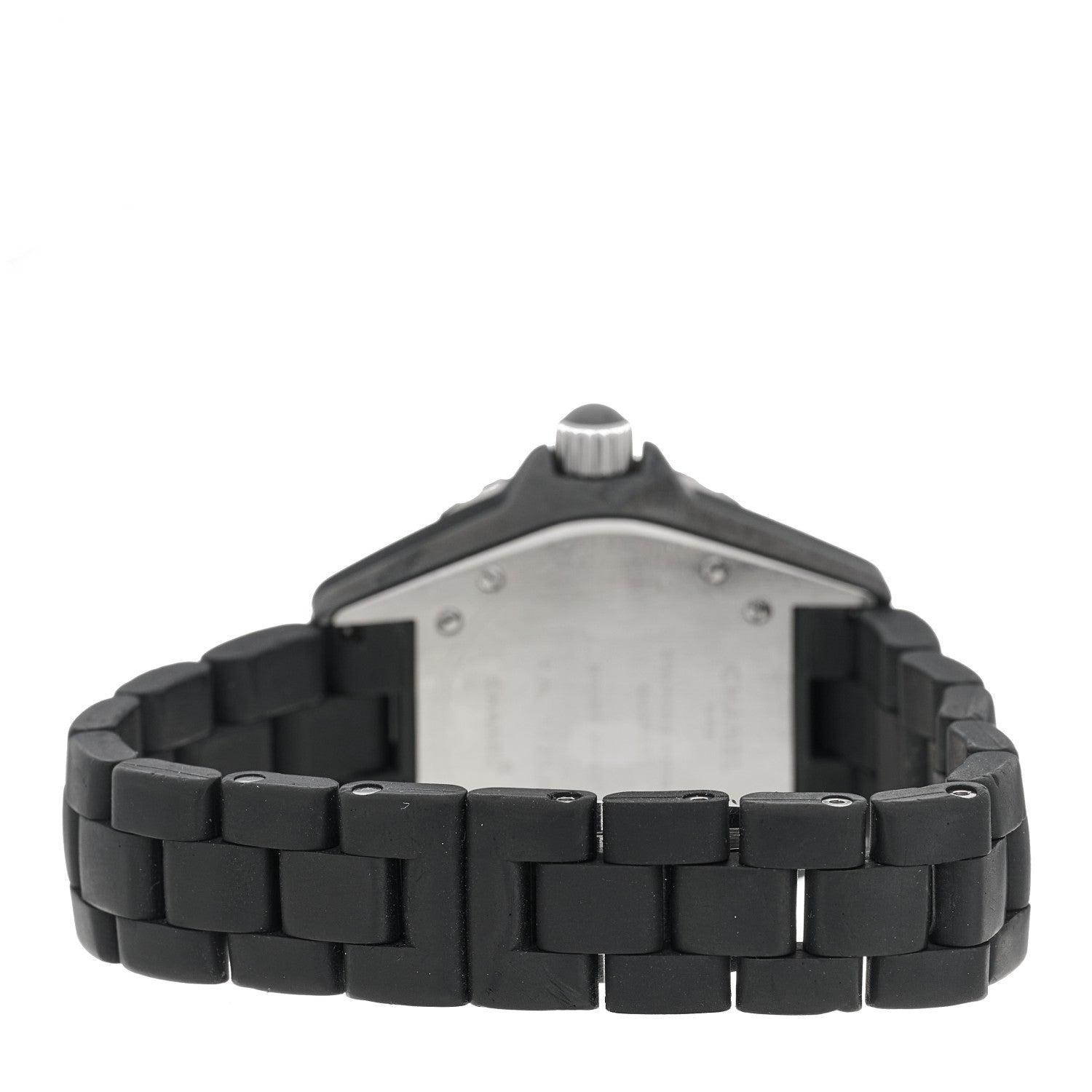 Chanel Stainless Steel Ceramic 33mm J12 Quartz Watch Black 3 of 5