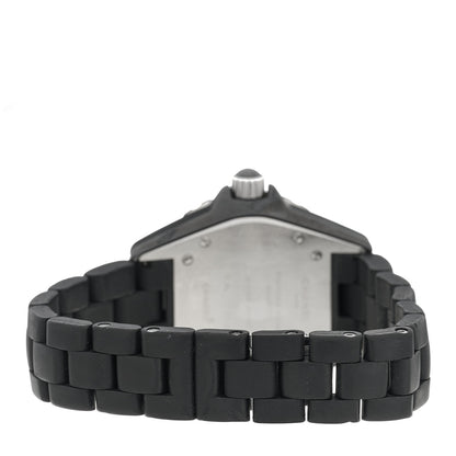 Chanel Stainless Steel Ceramic 33mm J12 Quartz Watch Black 3 of 5