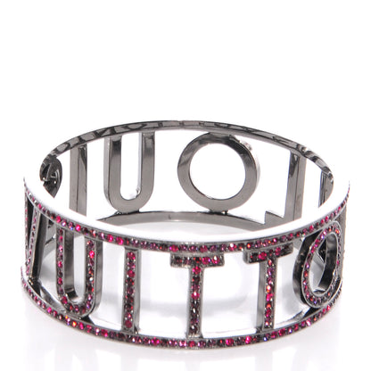 Louis Vuitton Swarovski Crystal 1001 Nuits Nights Bracelet Amarante 4 of 4