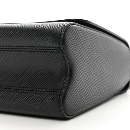 Louis Vuitton Epi Twist Shoulder Bag MM Black 9 of 10