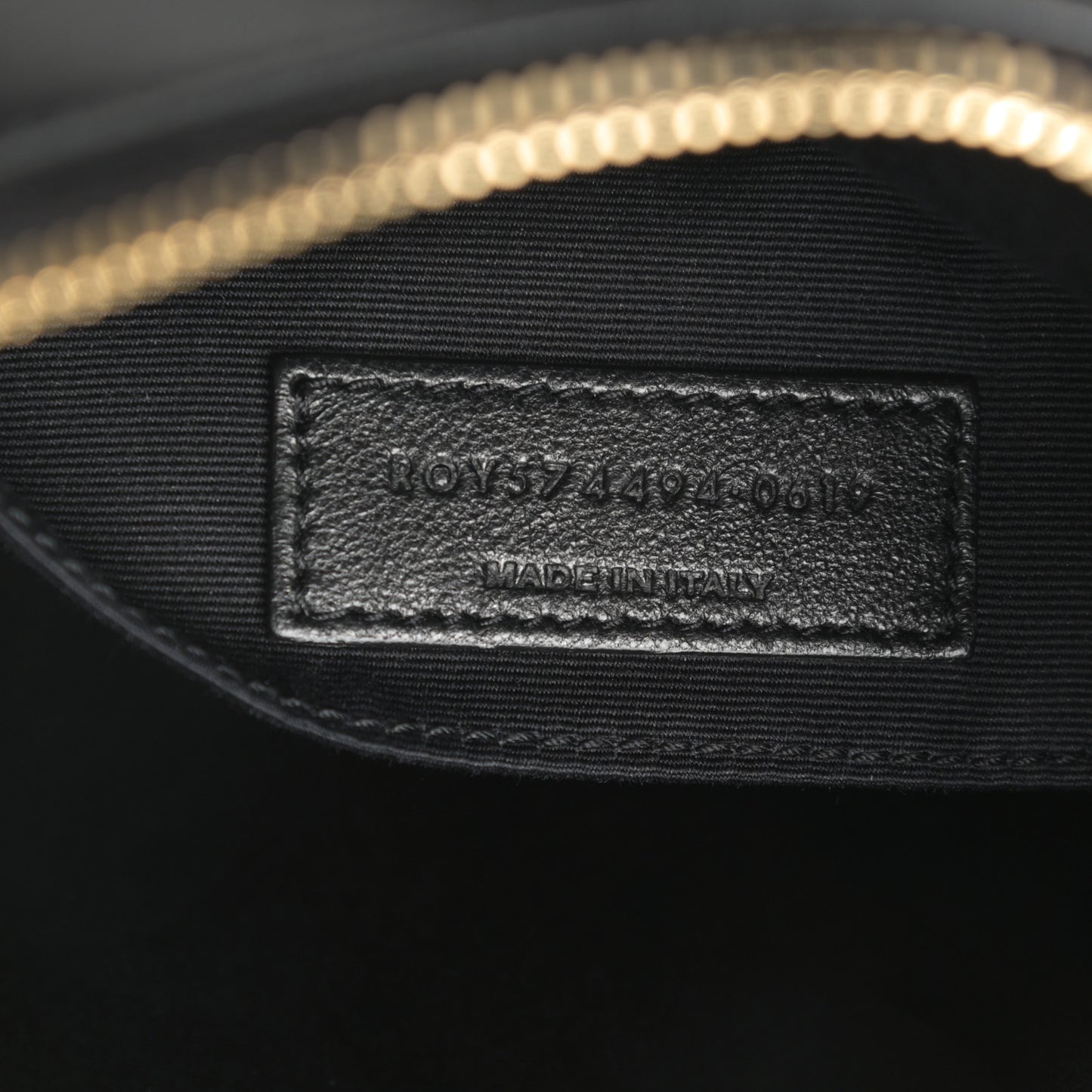 Calfskin Matelasse Monogram Lou Camera Bag Black