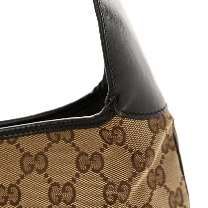 Gucci Monogram Web Jackie O Hobo Dark Brown 11 of 16