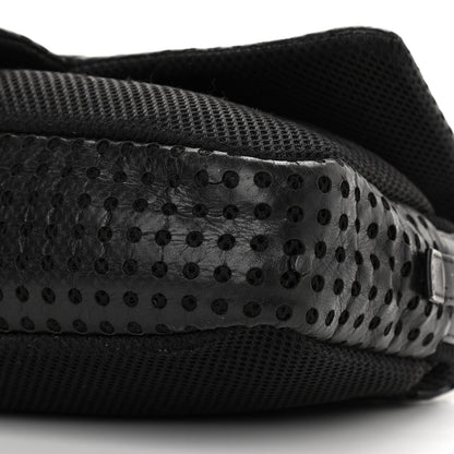 Chanel Perforated Lambskin Jumbo Easy Flap Black 10 of 14