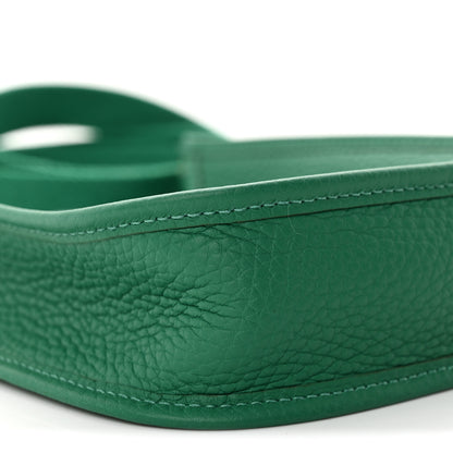 Hermes Taurillon Clemence Evelyne TPM Vert Vertigo 9 of 11
