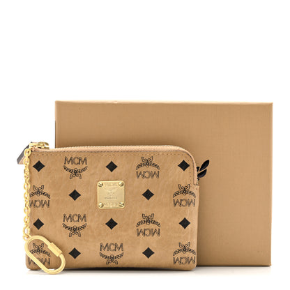 MCM Visetos Aren Card Pouch Cognac 10 of 10