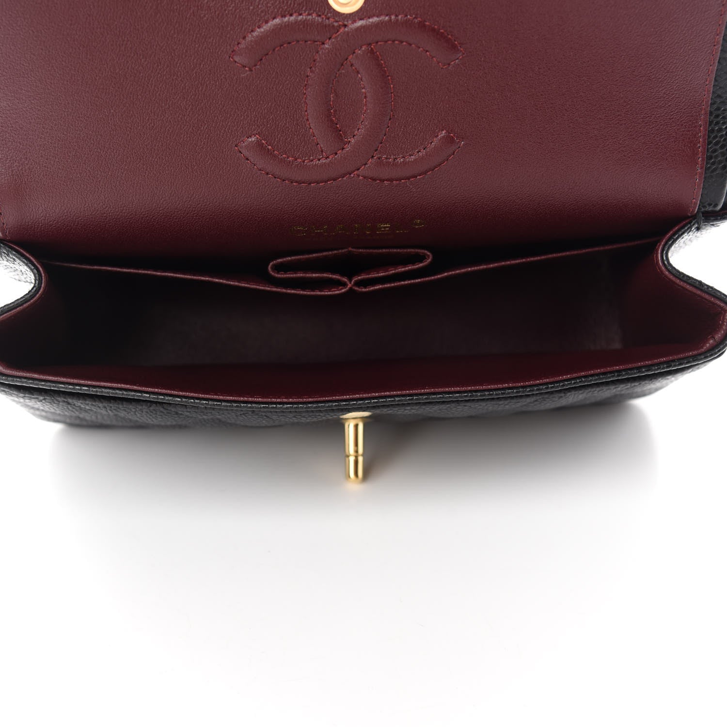 Chanel Caviar Quilted Small Double Flap Black 5 of 11
