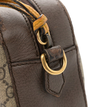 Gucci GG Supreme Monogram Web Neo Vintage Shoulder Bag Beige New Acero Crop 11 of 21