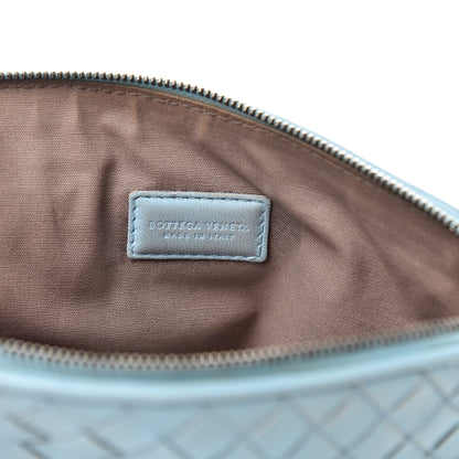 Bottega Veneta Nappa Intrecciato Cosmetic Case Light Blue 6 of 16