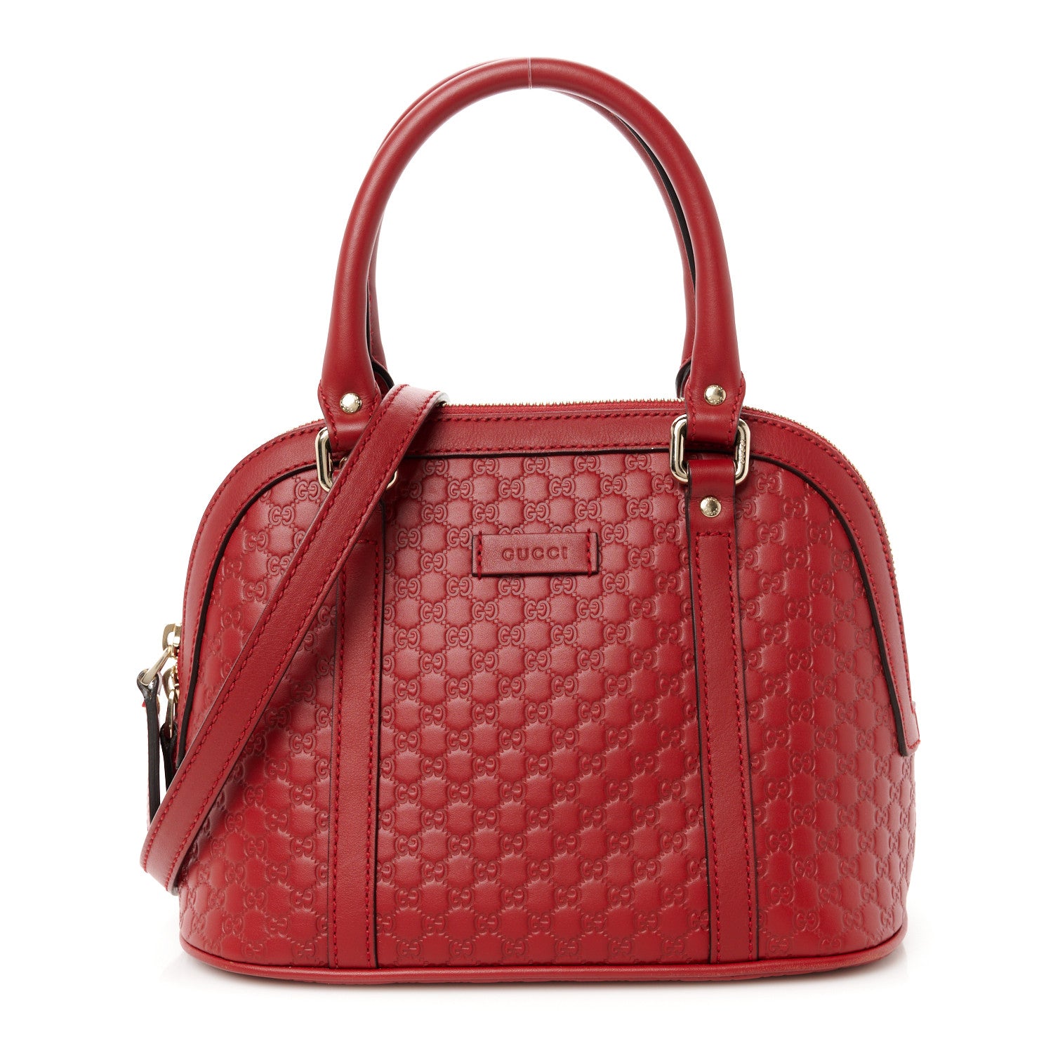 Gucci Soft Microguccissima Mini Dome Bag Rosso 1 of 11