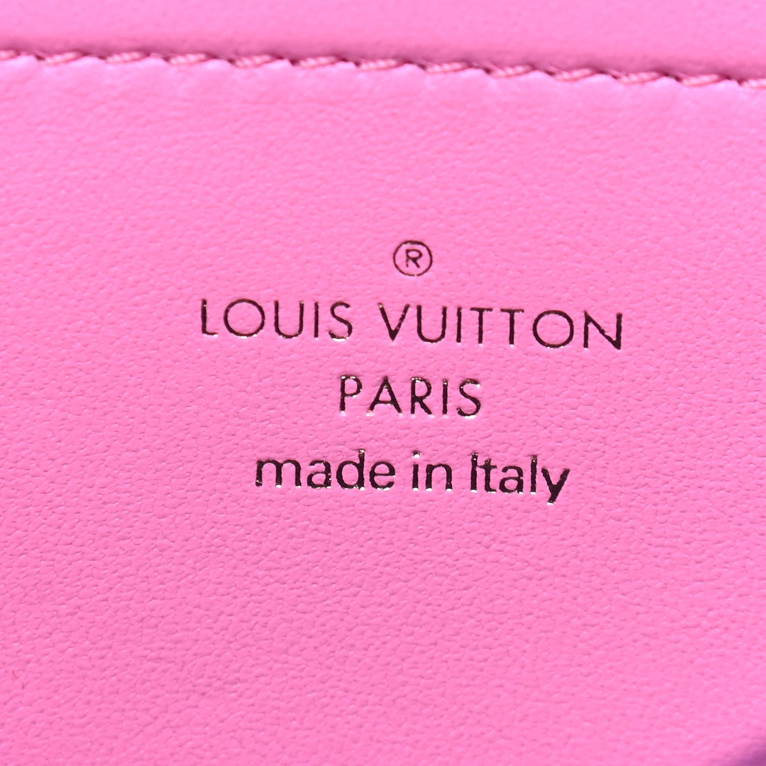 Louis Vuitton Lambskin Embossed Monogram Vuittamins Pochette Coussin Rose Violet 6 of 9