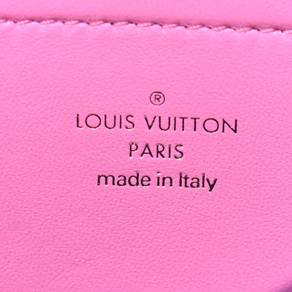 Louis Vuitton Lambskin Embossed Monogram Vuittamins Pochette Coussin Rose Violet 6 of 9