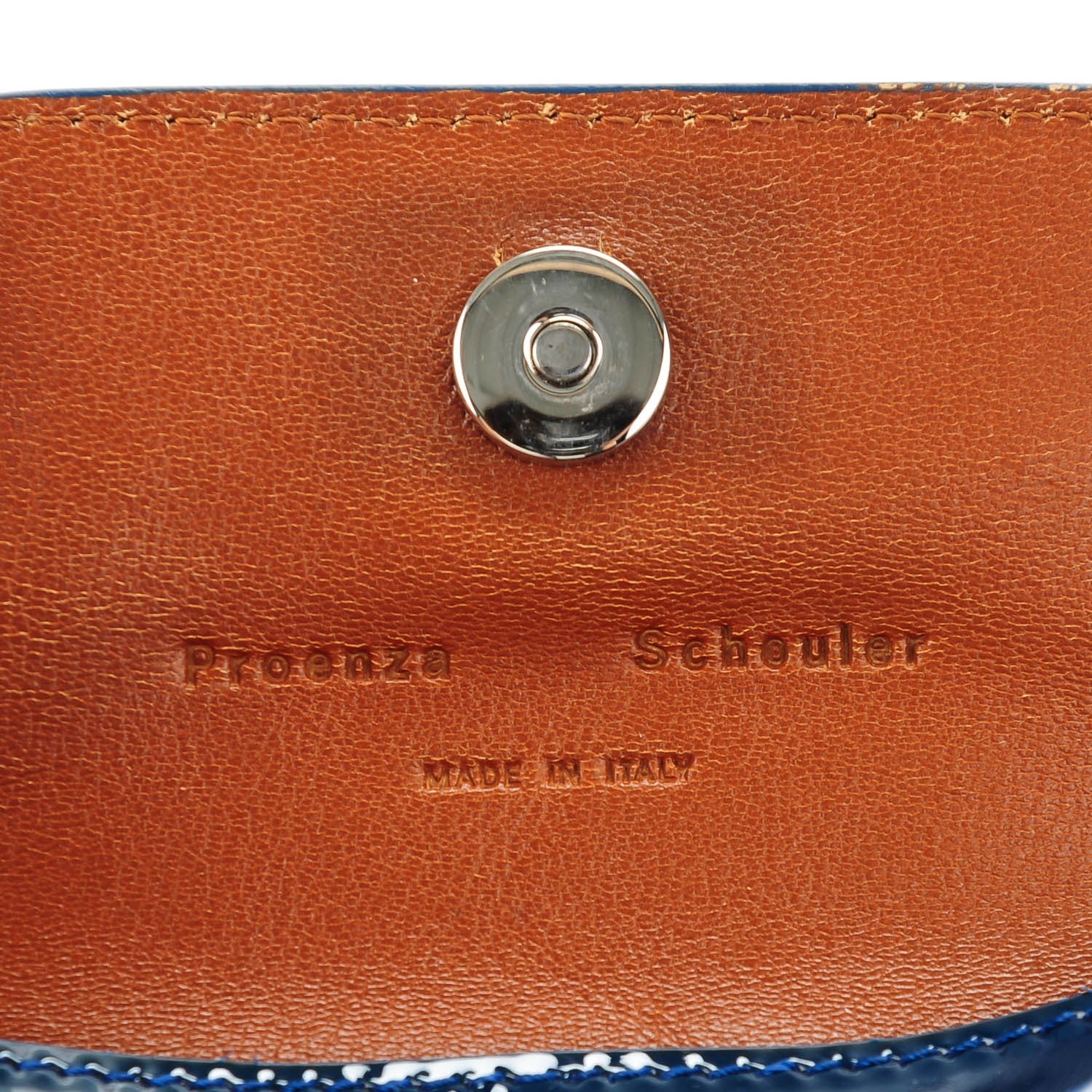 Proenza Schouler Patent PS11 Card Case Cadet Blue 5 of 7