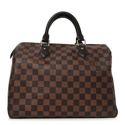 Louis Vuitton Damier Ebene Speedy 30 1 of 10