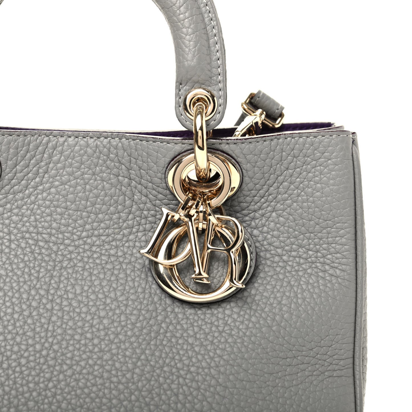 Calfskin Mini Diorissimo Tote Gris