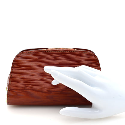 Louis Vuitton Epi Dauphine 17 Cosmetic Pouch Fawn 2 of 8