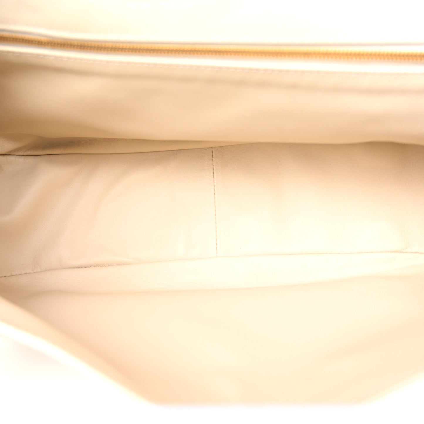 Nappa Intrecciato Strap Shoulder Bag White