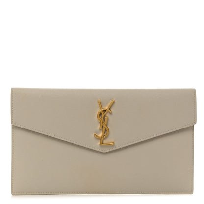 Saint Laurent Grain De Poudre Uptown Pouch Crema Soft 1 of 7