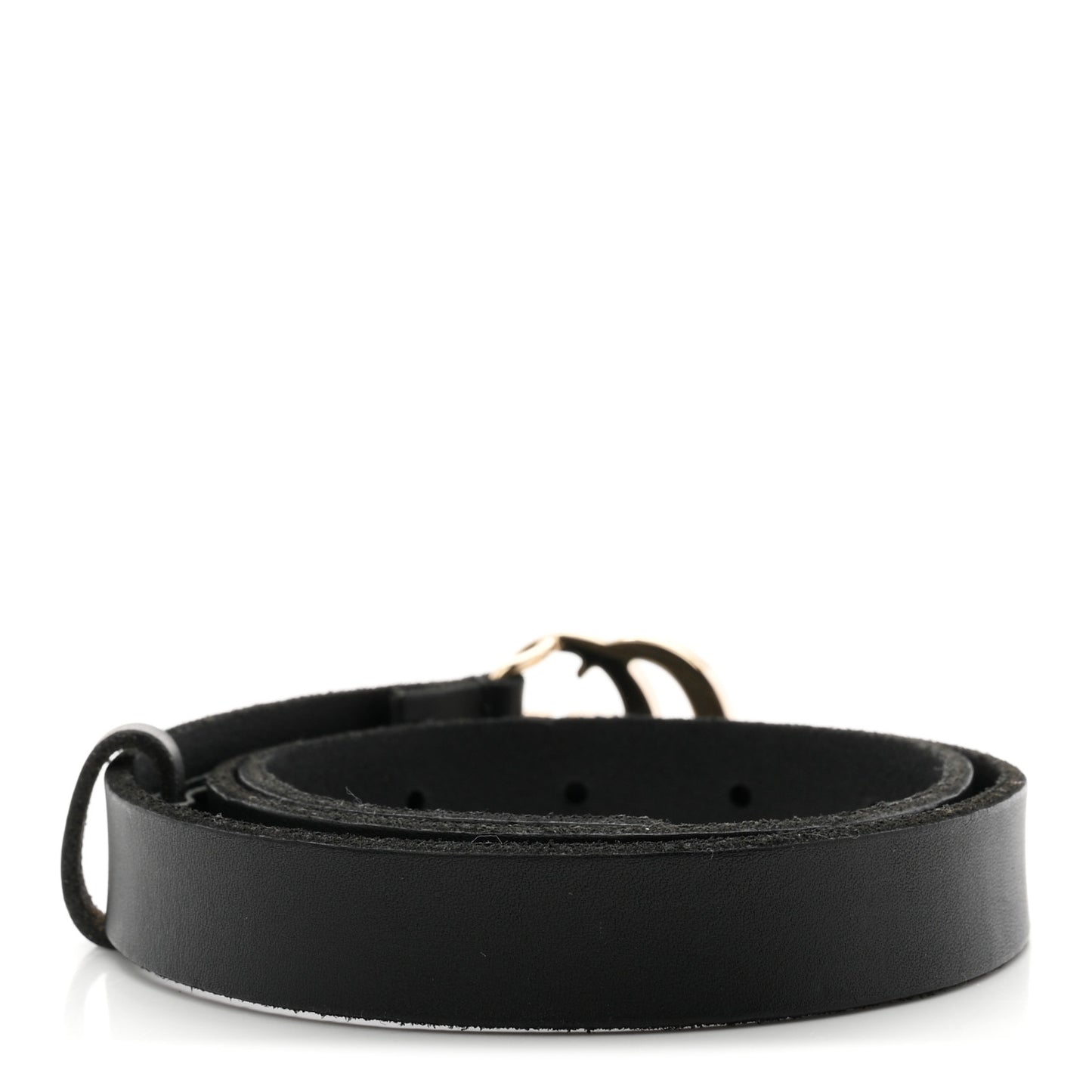 Cuoio Toscano Double G 20mm Belt 70 28 Black