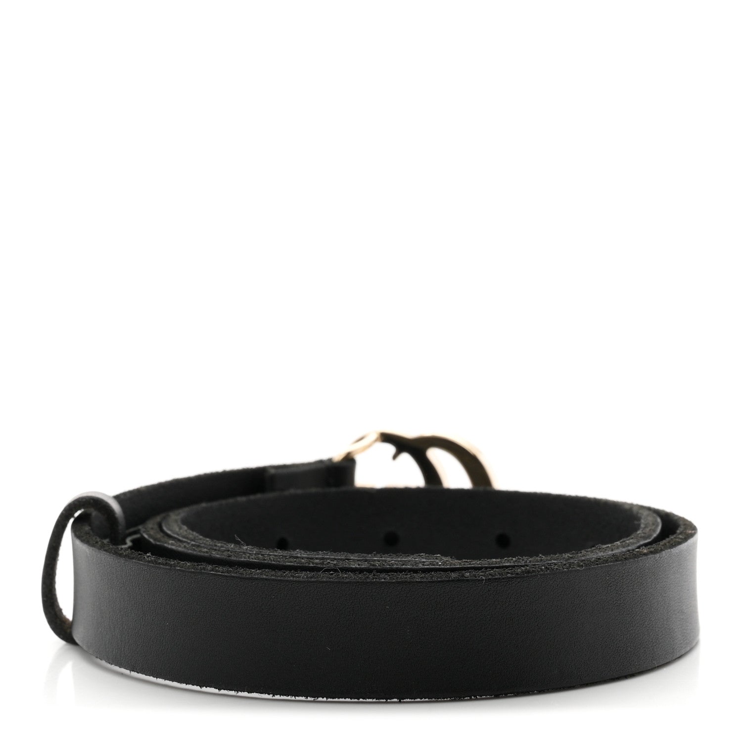 Gucci Cuoio Toscano Double G 20mm Belt 70 28 Black 2 of 5
