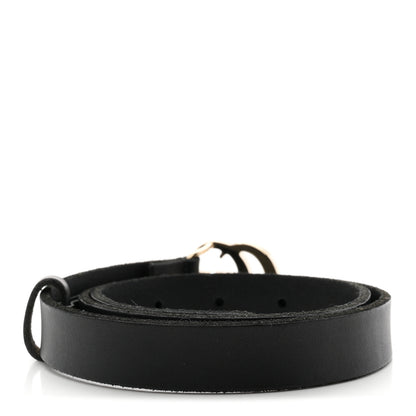 Gucci Cuoio Toscano Double G 20mm Belt 70 28 Black 2 of 5