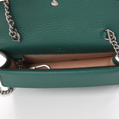 Gucci Calfskin Super Mini Dionysus Shoulder Bag Emerald 5 of 8