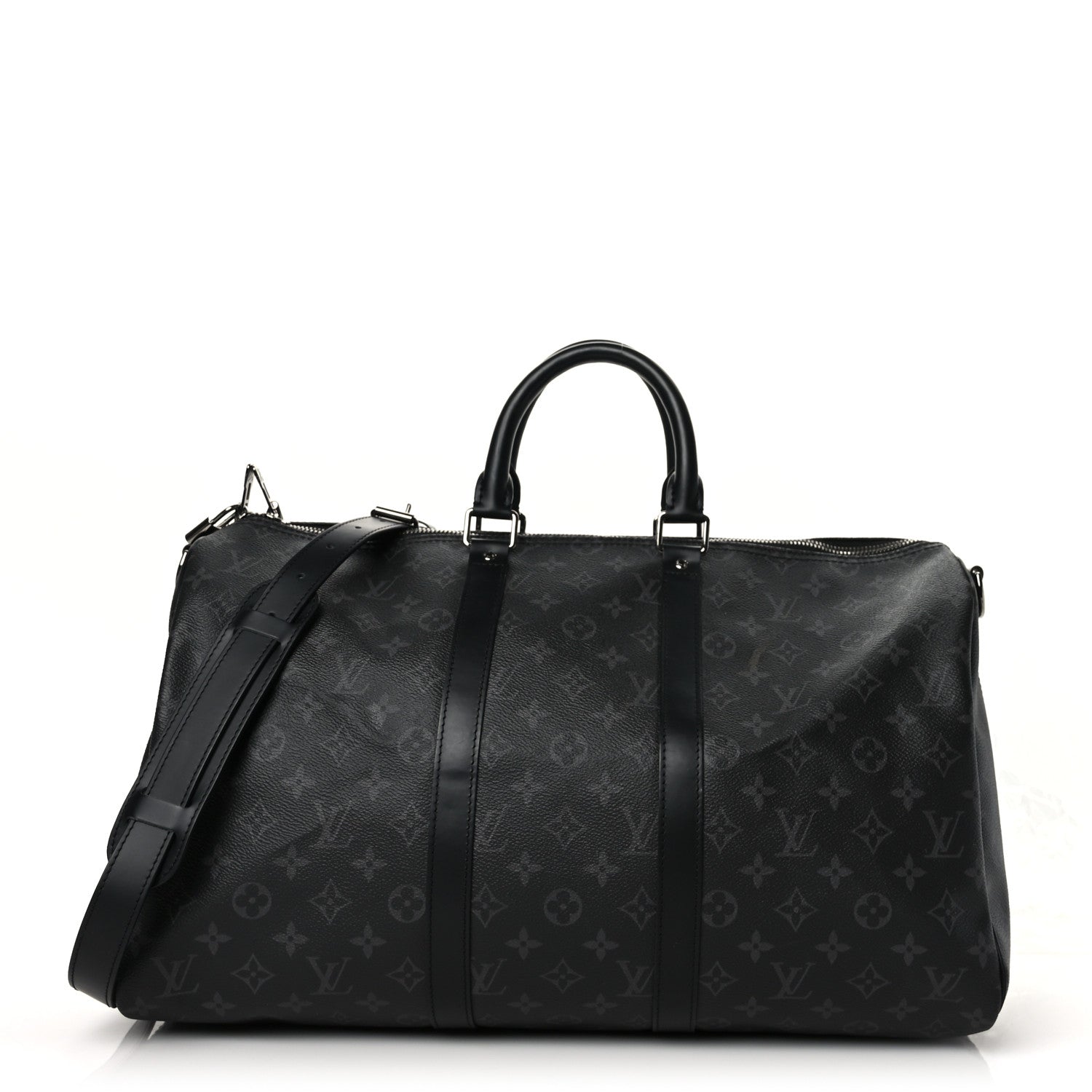 Louis Vuitton Monogram Eclipse Keepall Bandouliere 45 1 of 11