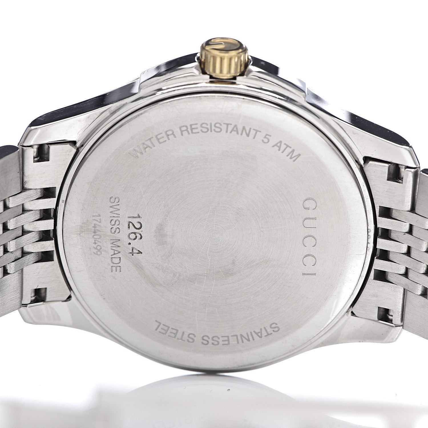 Gucci Stainless Steel 38mm G-Timeless Two Tone Quartz Watch 5 of 8